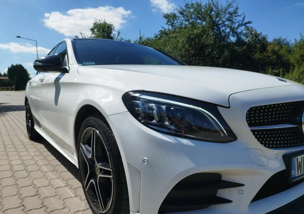 Mercedes-Benz Klasa C cena 129900 przebieg: 78580, rok produkcji 2018 z Mrągowo małe 704